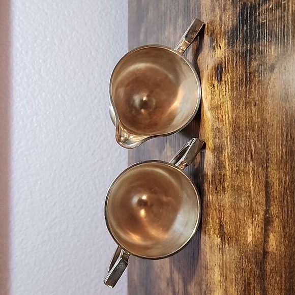 Vintage Benedict Art Deco style      Cream and Sugar Bowl - Picture 4 of 9